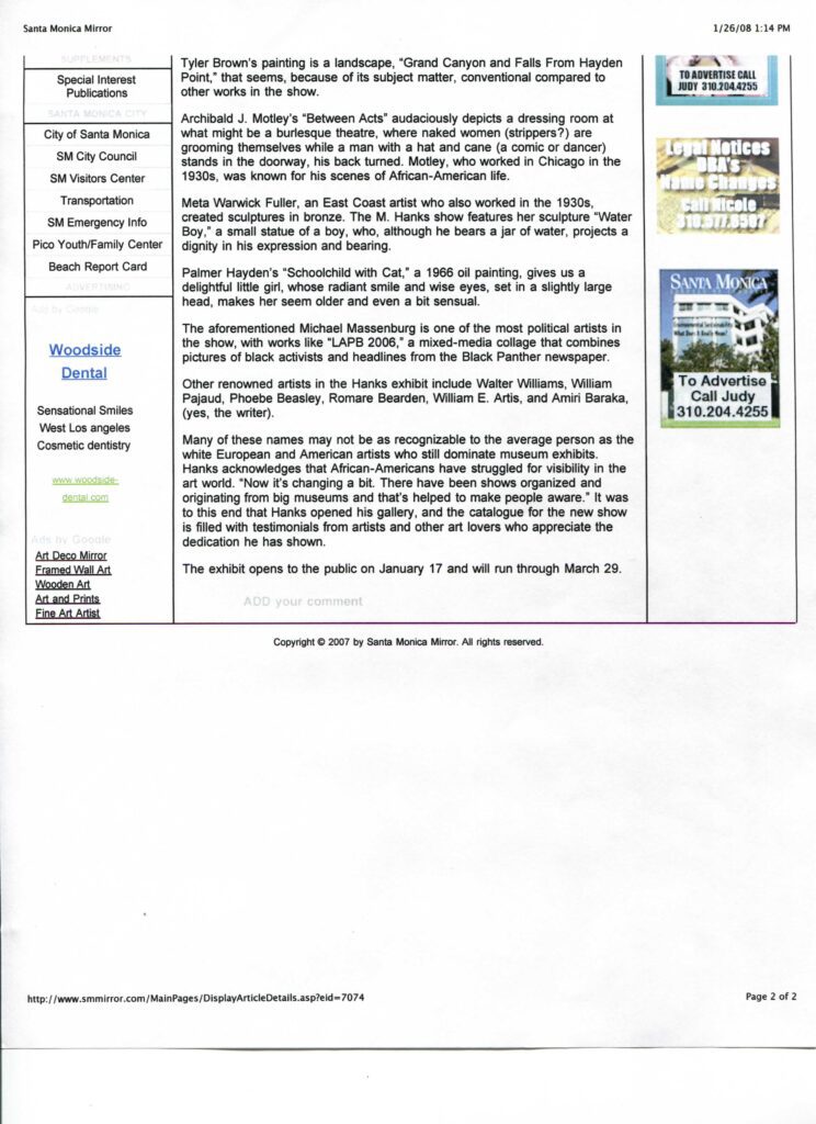 A page of an article about the housing market.