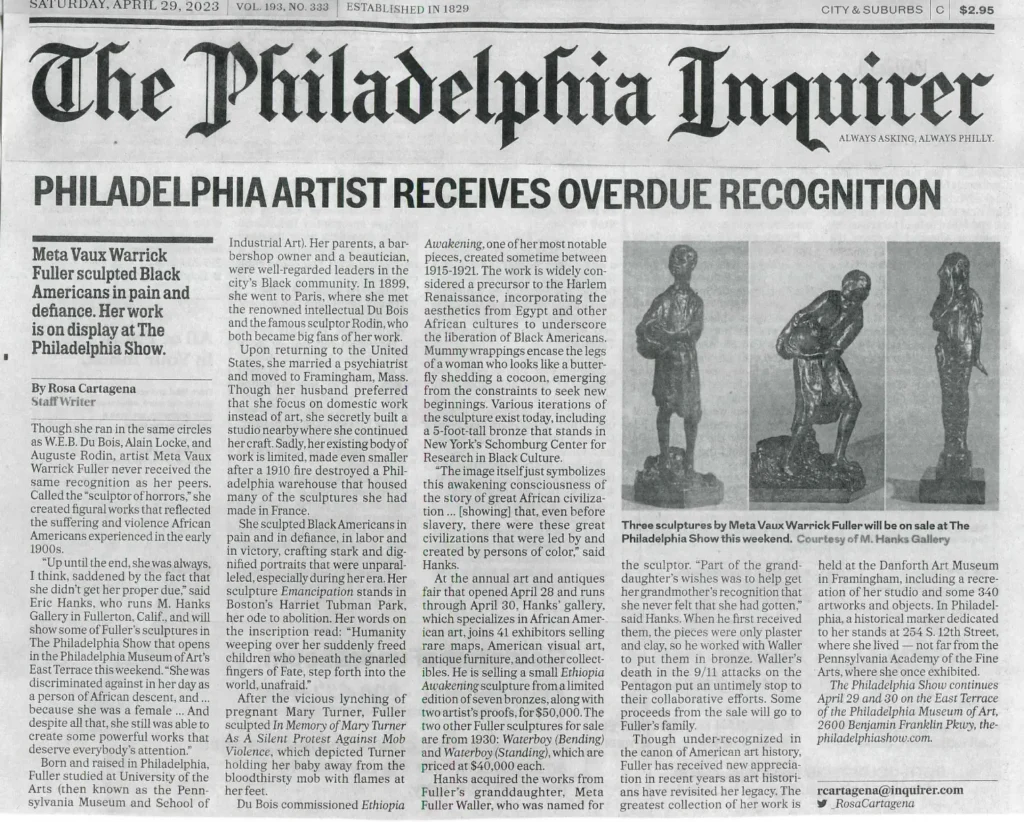 A newspaper article about the philadelphia inquirer